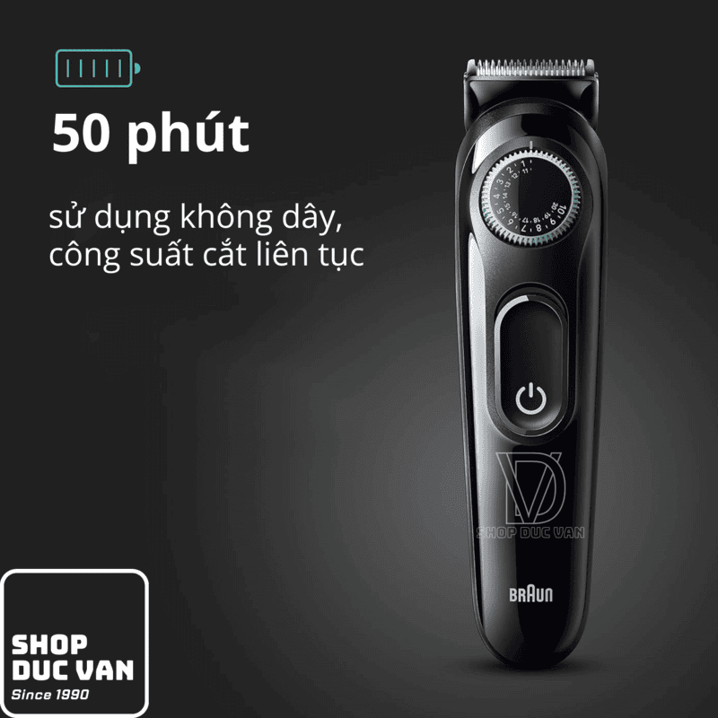 Braun All-In-One Style Kit Series 3 3470, 8-in-1 Trimmer for Men with Beard Trimmer, Ear & Nose Trimmer, Hair Clippers & More, Ultra-Sharp Blade, 40 Length Settings and Washable