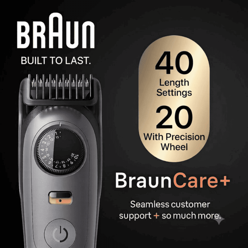 Braun Series 5 All-in-One Style Kit AIO 5510 Electric Trimmer for Beard, Hair, Ear, Nose & Body Grooming