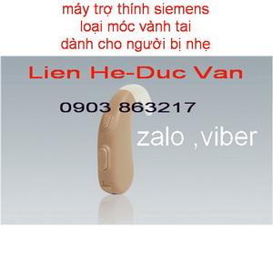 máy trợ thính không dây,móc vành tai siemens Pendo