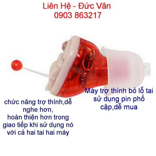 Máy trợ thính nhét tai bỏ trong lỗ tai 901z