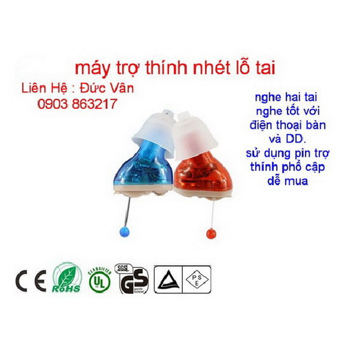 Máy trợ thính nhét tai bỏ trong lỗ tai 901z