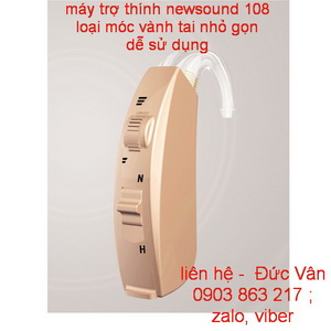 Máy Trợ thính không dây móc vành tai New Sound vivo108