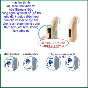 Máy trợ thính móc tai Siemens(Signia Fast P )