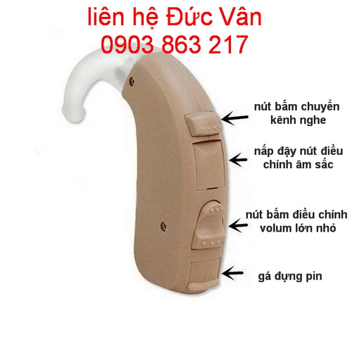 máy trợ thính móc tai Siemens Lotus 12P BTE