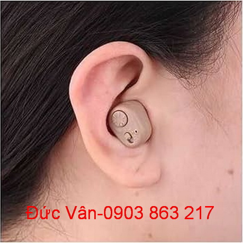 máy trợ thính nhét tai bỏ trong tai V86