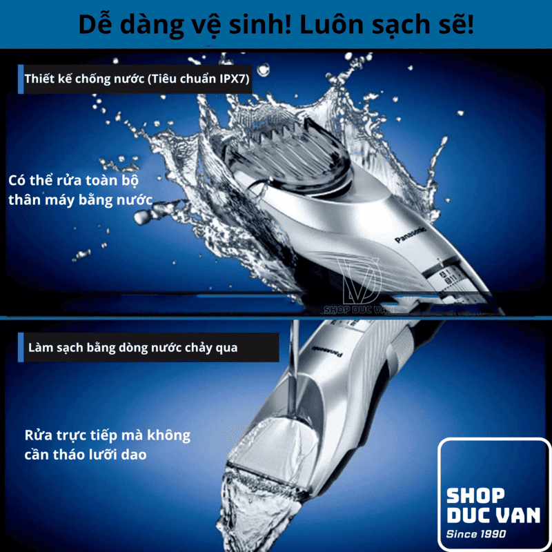 Tông Đơ Cắt Tóc Panasonic ER-GC75 Chuyên Nghiệp