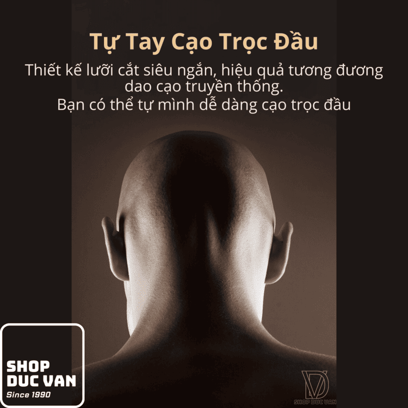 Tông Đơ Cắt Tóc T9 Bằng Kim Loại, Thiết Kế Nhỏ Gọn