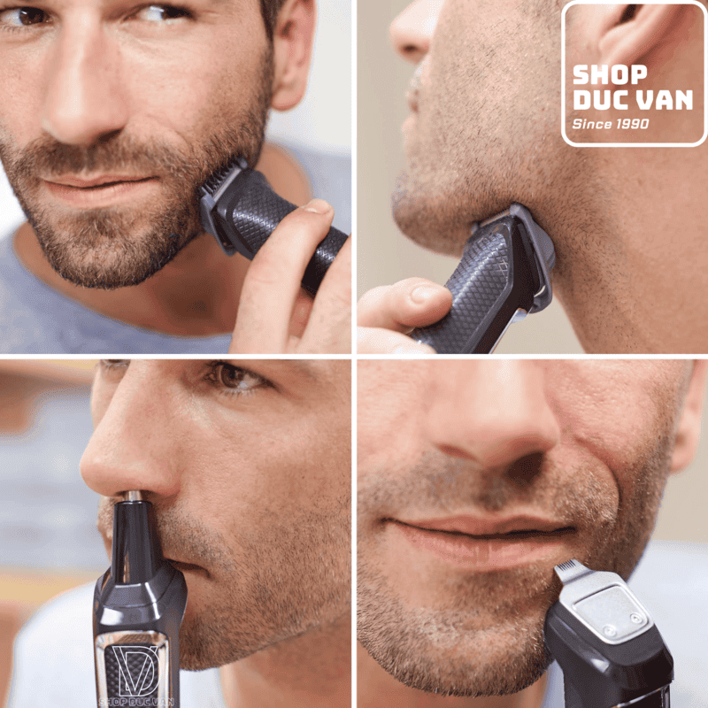 Philips Norelco Multigroom 3000 Series All-in-one Trimmer MG3740 For Face, Head with Self-sharpening Steel Blades