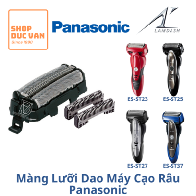 Bộ Màng Lưới Và Lưỡi Dao Máy Cạo Râu Panasonic Lamdash 3 Lưỡi (Arc3) ES-ST23 ES-ST25 ES-ST27 ES-ST29 ES-ST37 ES-ST39 ES-TSTFN