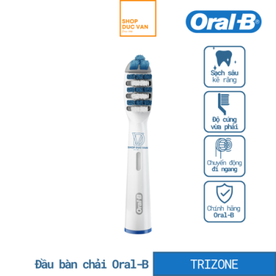 Đầu Bàn Chải Điện Oral-B Deep Sweep (Trizone) 3 Tác Động Đánh Bay Mảng Bám