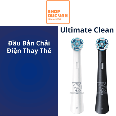 Đầu Bàn Chải Điện Thay Thế Oral-B iO Ultimate Clean, Làm Sạch Sâu 360°