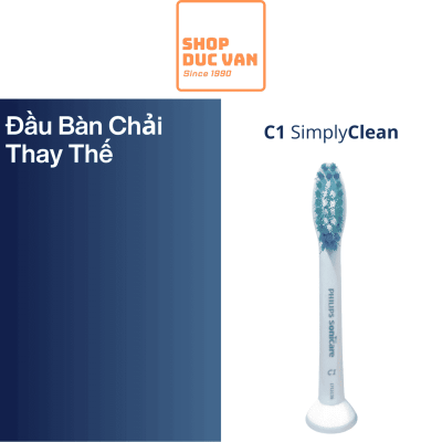 Đầu Bàn Chải Thay Thế Philips Sonicare C1 SimplyClean