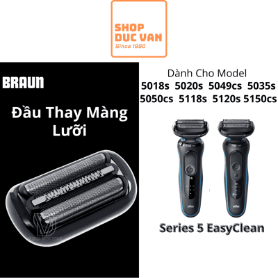 Lưỡi Cạo Braun 54B Cho Máy Braun Series 5 5018s 5020s 5035s 5049cs 5050cs 5118s 5120s 5150cs