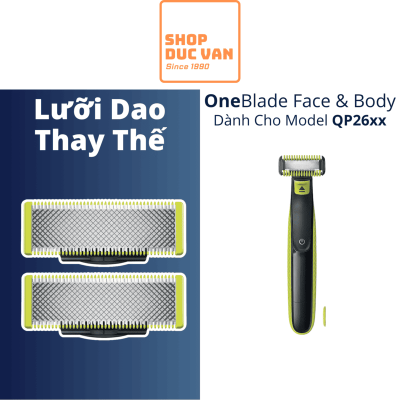 Lưỡi Cạo Thay Thế Philips OneBlade Cho Dòng Máy QP2620 QP2630-