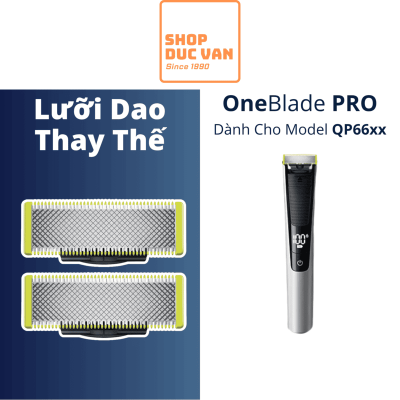 Lưỡi Dao Cạo Râu Philips OneBlade Original Thay Thế  Tương Thích Series QP6620 QP6650