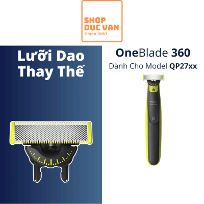 Lưỡi Cạo Thay Thế Philips OneBlade 360 Dùng Cho Máy QP2724 QP2730 QP2734