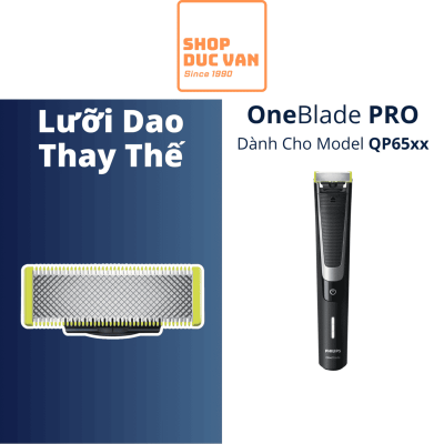 Replacement Blade for Philips OneBlade Pro Shaver - Fits QP6510 QP6520 QP6530 QP6541 QP6550