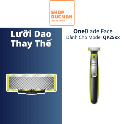 Philips Norelco OneBlade Replacement Blades for QP1424 QP2520 QP2530
