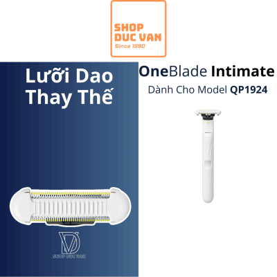 Lưỡi Thay Thế Philips OneBlade Intimate Chuyên Dụng Cho Máy QP1924