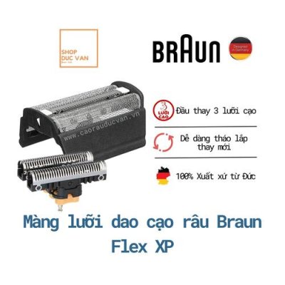 Màng Lưỡi Dao Máy Cạo Râu Braun Flex XP và Flex XP II System 5600 5615 5611 5612 5613 5663 5691 5770 5771 5773 5774 5775 5776 5715 5716 5790