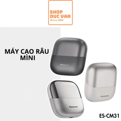 Máy Cạo Râu Panasonic ES-CM31 Công Nghệ AI Thông Minh - Sạc Không Dây, Cảm Ứng Trượt, Pin 60 Ngày, Nhỏ Gọn Du Lịch