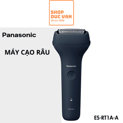 Máy Cạo Râu Panasonic ES-RT1A-A, Có Thể Cạo Khô Và Ướt, Hệ Thống 3 Lưỡi Dao