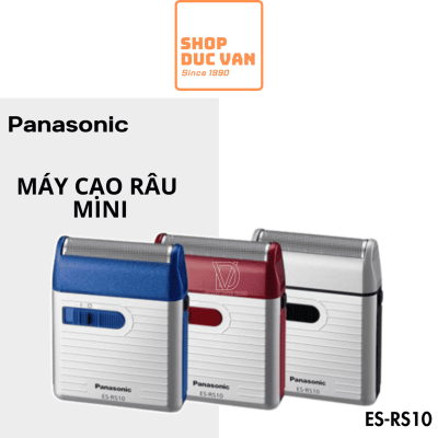 Máy Cạo Râu Panasonic Mini ES-RS10 Sử Dụng Pin Tiểu AA , Nội Địa Nhật