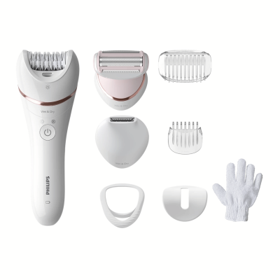 Máy tẩy lông Philips Epilator Series 8000 BRE720