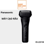 Panasonic ES-L321W Wet & Dry Electric Razor - Smart Lamdash AI Sensor, Built-In Foam Making Mode, 1-Hour Fast Charge