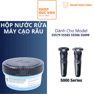 Shaver Cleaning and Lubricating Cartridge for Philips Quick Clean Pod System Compatible With Philips Series 5000 Shavers