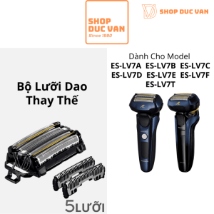 Bộ Lưỡi Và Màng Cạo Râu Panasonic 5 Lưỡi Dành Cho ES-LV7A ES-LV7B ES-LV7C ES-LV7D ES-LV7E 