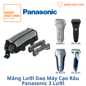 Shaver Outer Foil And Inner Blade Replacement for Panasonic 3 Blades ES-SL10 ES-SL41 ES-ERT7 ES-RL13 ES-ASL1 ES-LC20 ES-LL40 ES-WSL7D ES-RC70 ES8801