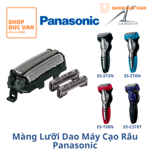 Shaver Outer Foil And Inner Blade Replacement for Panasonic Lamdash 3 Blades ( ARC3 ) ES-ST2N ES-ST2P ES-ST6N ES-ST6P ES-ST8N ES-ST8P