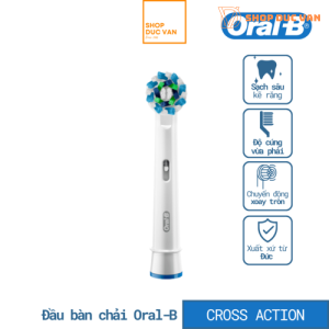 Đầu Bàn Chải Điện Oral-B CrossAction Làm Sạch Sâu Kẽ Răng