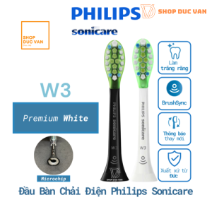 Philips Sonicare Toothbrush Head W3 Premium White