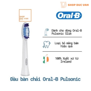 Oral-B Pulsonic Sonic Replacement Head For Electric Toothbrush Pulsonic Slim
