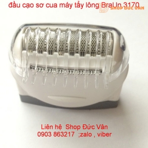 đầu cạo máy tẩy lông BraUn series 3 3170