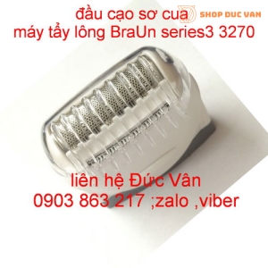 đầu cạo máy tẩy lông BraUn series 3 3270