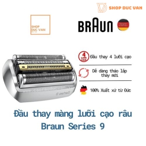 Shaver Foil & Cutter Blades Cassette Replacement for Braun Series 9 Razor 9250cc 9290cc 9260s 9240s 9385cc 9380cc 9390cc 9395cc 9365cc 9370cc 9330s 9340s