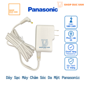 Panasonic Ionic Cleansing and Toning Device Power Charger Adapter Cord Replacement for EHST31 EHST50 EHST51
