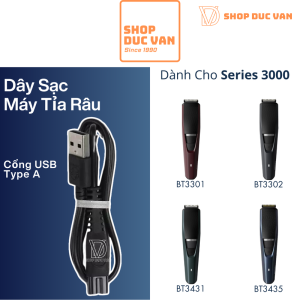 USB Charging Cable Philips Beard Trimmer 3000 Series Genuine BT3301 BT3302 BT3303 BT3230 BT3415 BT3441 BT3431 BT3435