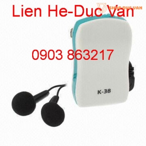 máy trợ thính có dây K38-nghe hai tai