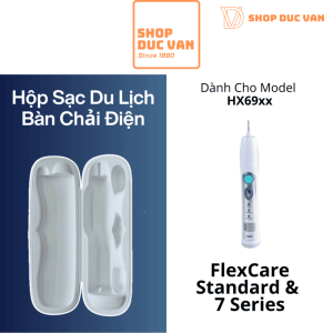 Hộp Sạc Du Lịch Philips Sonicare Cho Bàn Chải Điện FlexCare, FlexCare+, 7 Series (Dòng HX69xx)