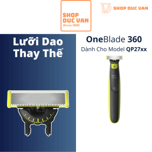 Philips OneBlade 360 Replacement Blade Compatible with QP2724 QP2730 QP2734
