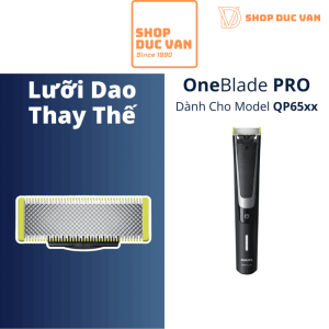 Replacement Blade for Philips OneBlade Pro Shaver - Fits QP6510 QP6520 QP6530 QP6541 QP6550