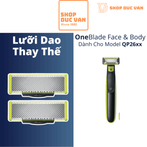 Lưỡi Cạo Thay Thế Philips OneBlade Cho Dòng Máy QP2620 QP2630-