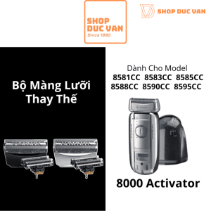 Bộ Màng Lưỡi Dao Máy Cạo Râu Braun Series 5 51S 51B Dùng Cho Braun Activator 8585CC 8595CC 8795CC 8000 Series