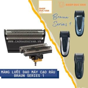 Shaver Foil & Cutter Head Replacement for Braun Series 1 Electric Rechargeable Shaver 195s 197s 199s