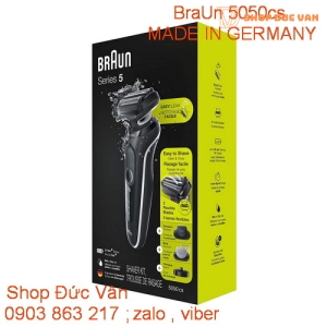 Máy cạo Râu BraUn series5 5050cs MADE IN GERMANY