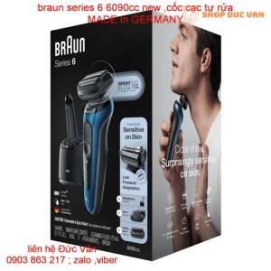 Máy cạo râu BraUn series 6 6090cc MADE IN GERMANY